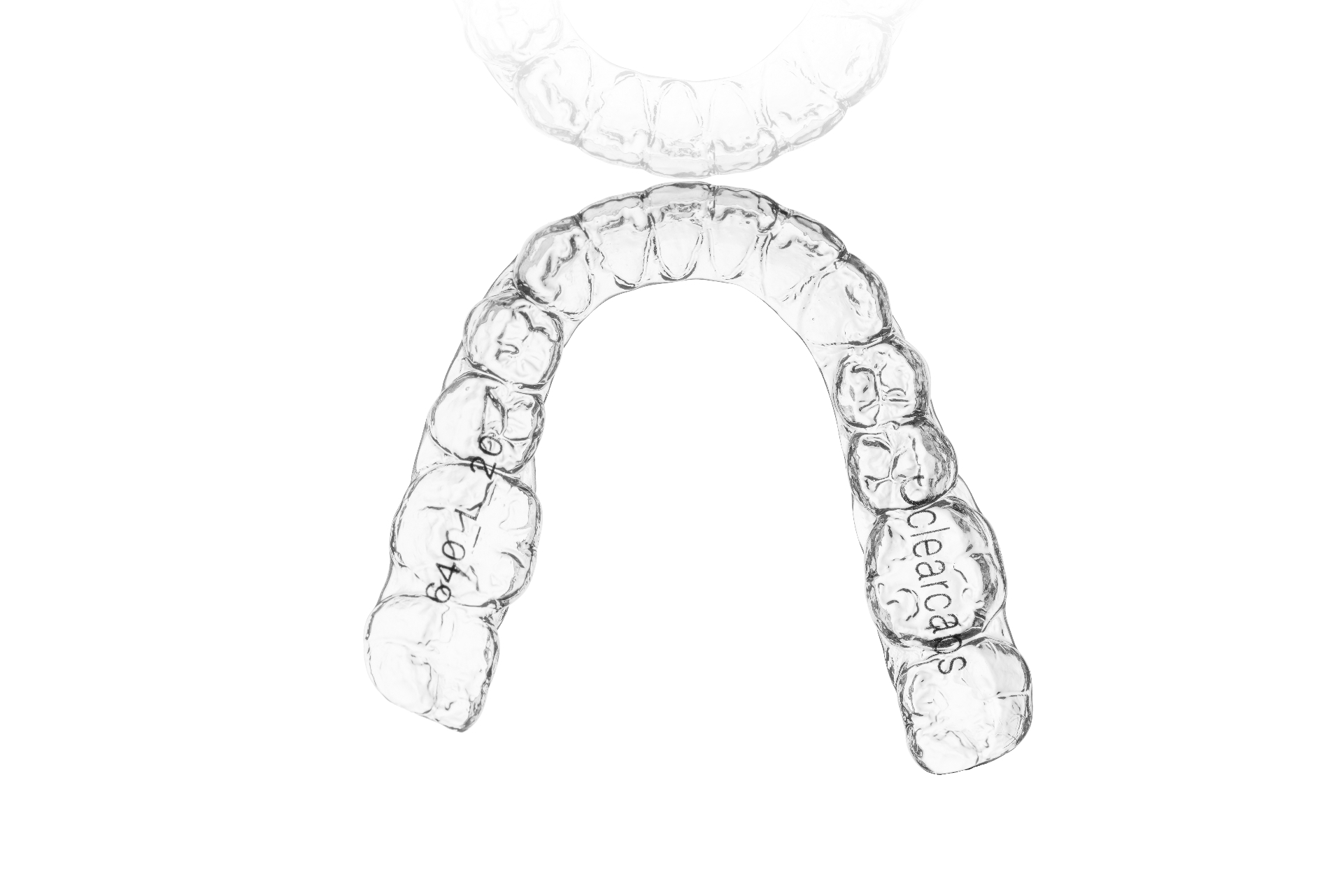 Clear dental aligner